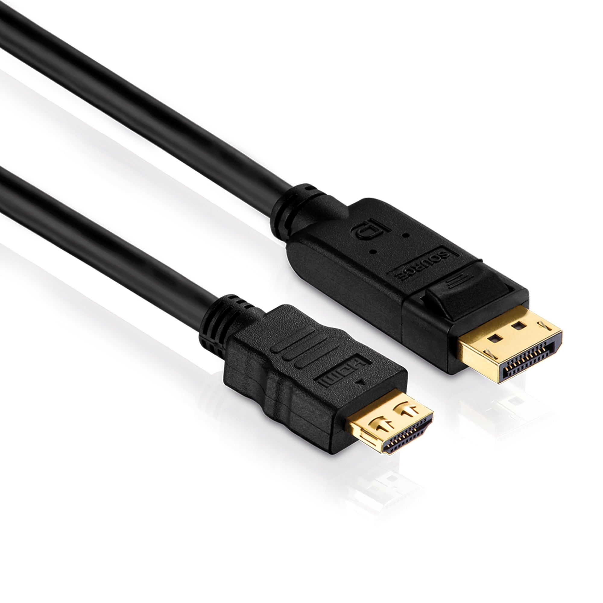 PureLink DisplayPort zu HDMI Kabel - PureInstall 1,00m PureLink DisplayPort zu HDMI Kabel - PureInstall 1,00m